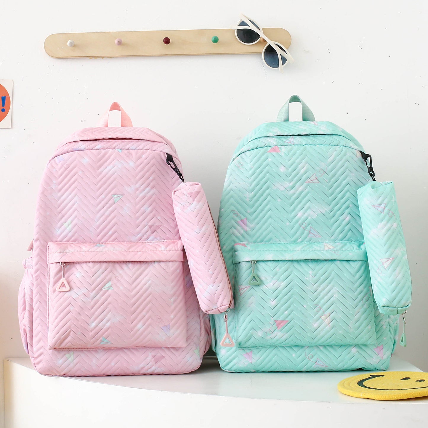 🎒✨ Morral Set 3 Piezas con Lonchera y Cartuchera ¡Versatilidad y Estilo! 💼👜