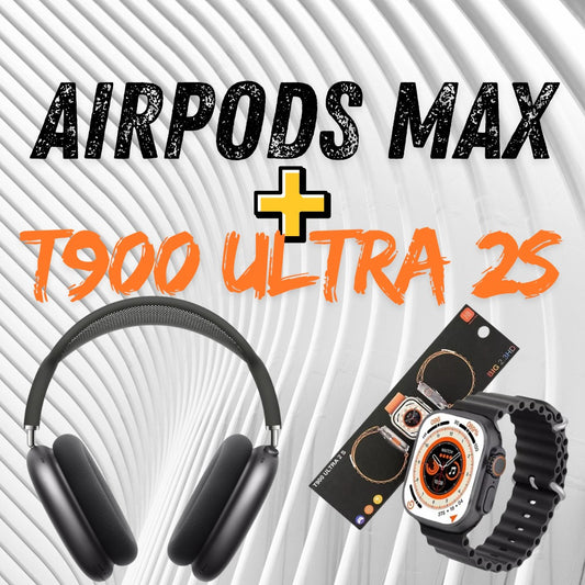 🎧✨ ¡Combo Increíble! AirPods Imantados + Reloj T900 Ultra ⏰🎉