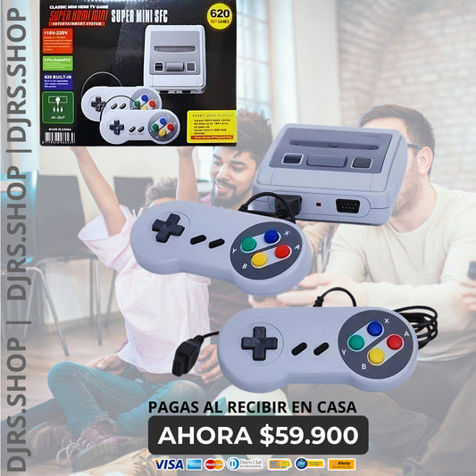 🎮✨ Mini Consola Retro 620 Juegos 🎮 ¡Diversión Ilimitada en Tus Manos! 🕹️