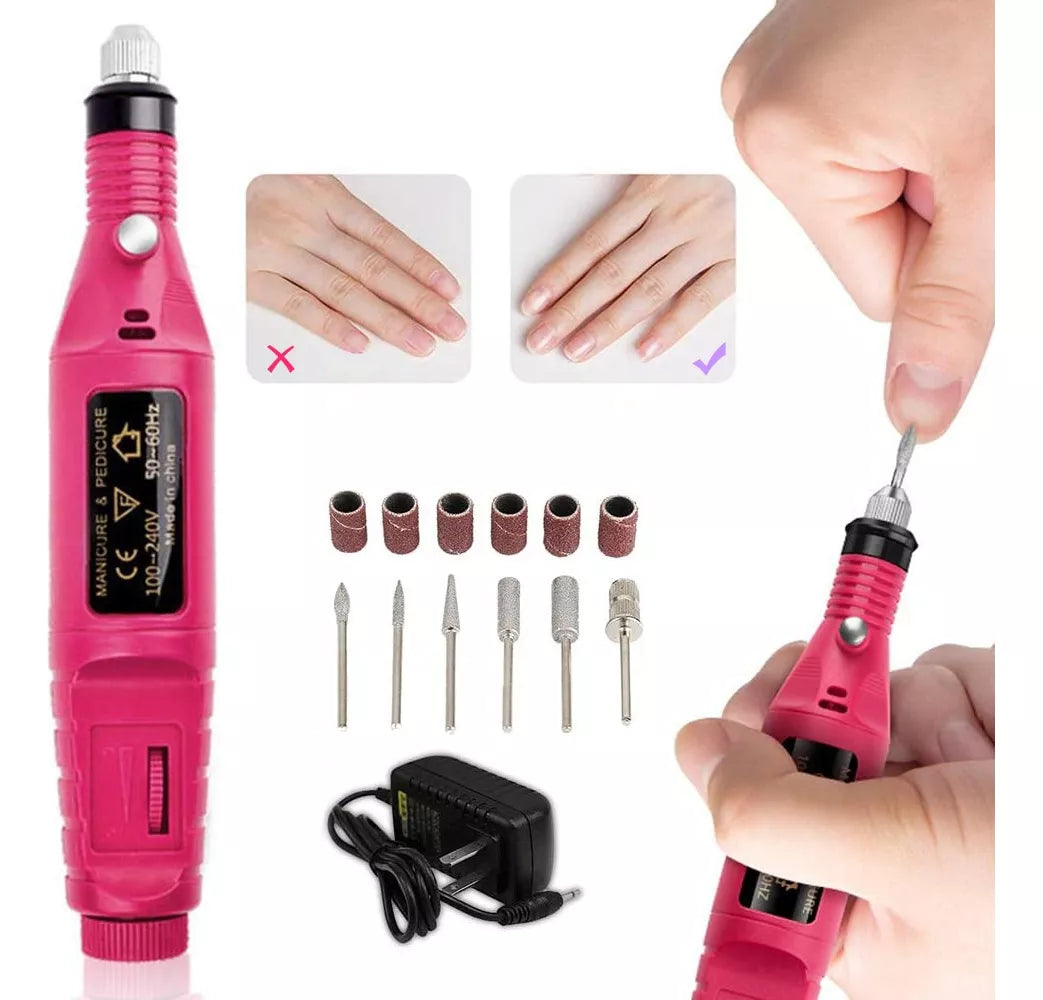 💎 Mini Lijadora Eléctrica Profesional - Versátil y Precisa para Manicura, Pulido y Más ✨"