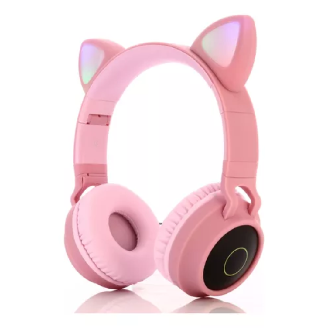 🎧🐱 Auriculares BT028C Cute Cat Ear Bluetooth 5.0 – ¡Calidad de Sonido y Estilo! 🎶✨