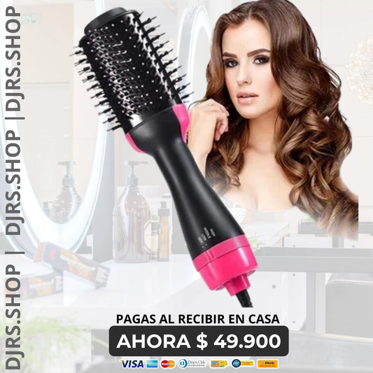 ✨🌀 Cepillo Secador One Step: Alisado y Volumen en un Solo Paso | ¡Compra Ahora! 🛒